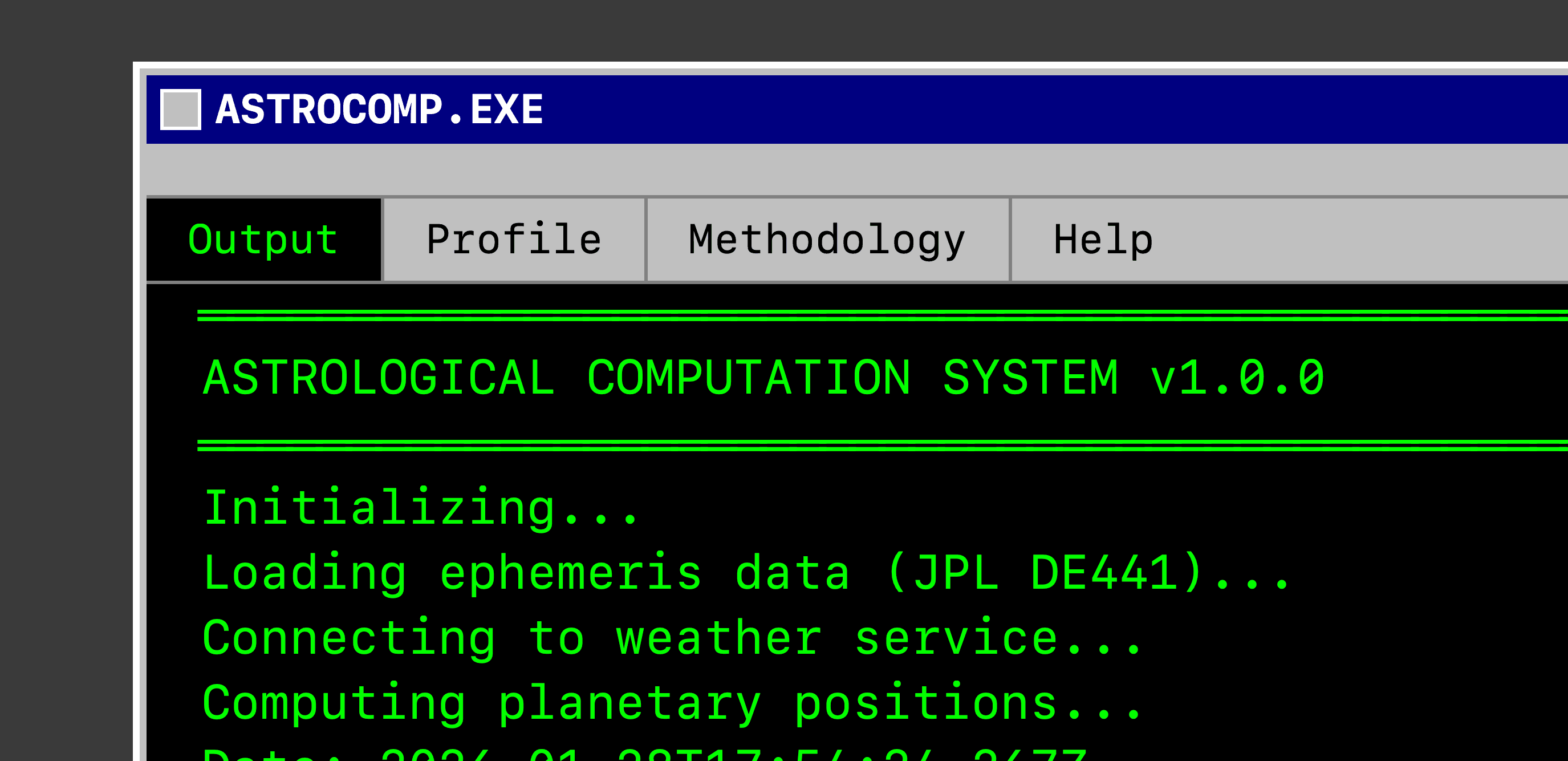 Cover Image for ASTROCOMP.EXE: Building a Chinese-American Fusion Astrological System